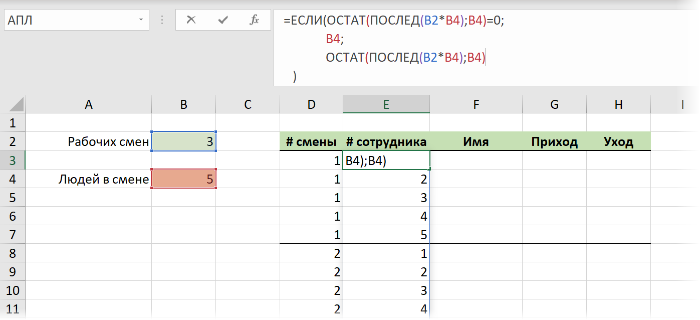 Перезапускающаяся последовательность