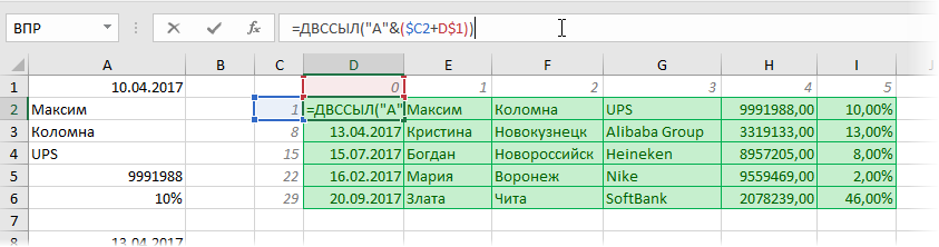 Используем ДВССЫЛ